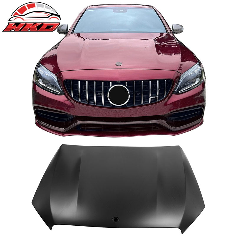 Wholesale 15¨C21 Benz C-Class W205 C63 Style Cowl Vented Extractor Front Bumper Hood