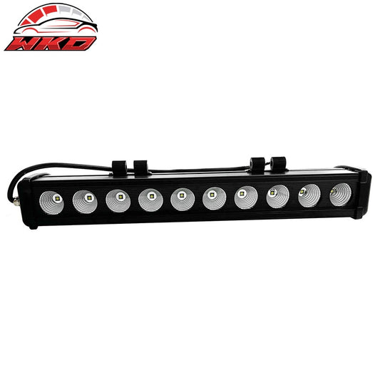 Wholesale 19" 100W 10 LED Light Bar Single Row Off Road Driving Truck ATV SUV Jeep - Wikond Auto