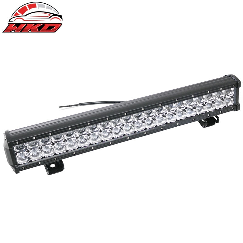 21" 120W 40 LED 2 Row LED Work Light Bar Spot Flood Combo Truck SUV ATV Off Road