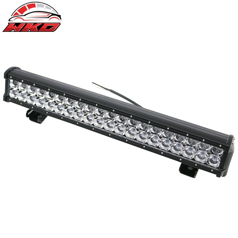 21" 120W 40 LED 2 Row LED Work Light Bar Spot Flood Combo Truck SUV ATV Off Road