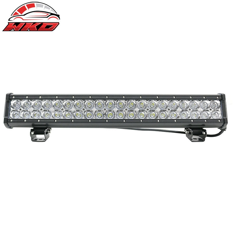 21" 120W 40 LED 2 Row LED Work Light Bar Spot Flood Combo Truck SUV ATV Off Road