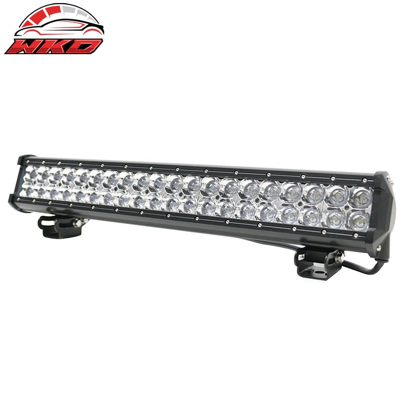 21" 120W 40 LED 2 Row LED Work Light Bar Spot Flood Combo Truck SUV ATV Off Road