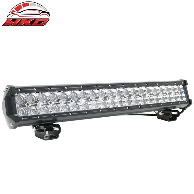 21" 120W 40 LED 2 Row LED Work Light Bar Spot Flood Combo Truck SUV ATV Off Road
