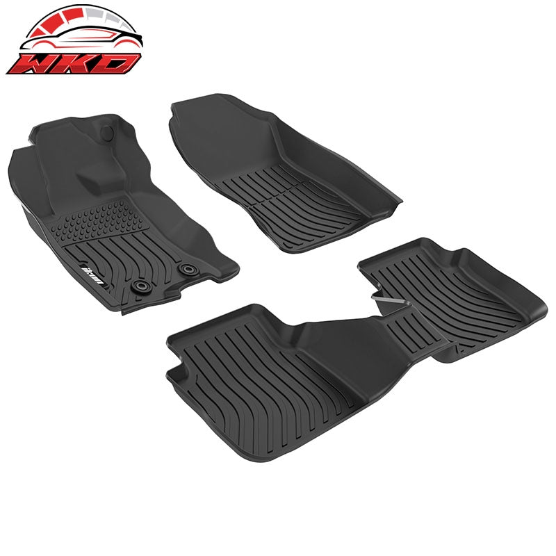 Fits 26 Subaru Crosstrek Hybrid TPE All Weather 3D Floor Mats Cargo Liner Carpet