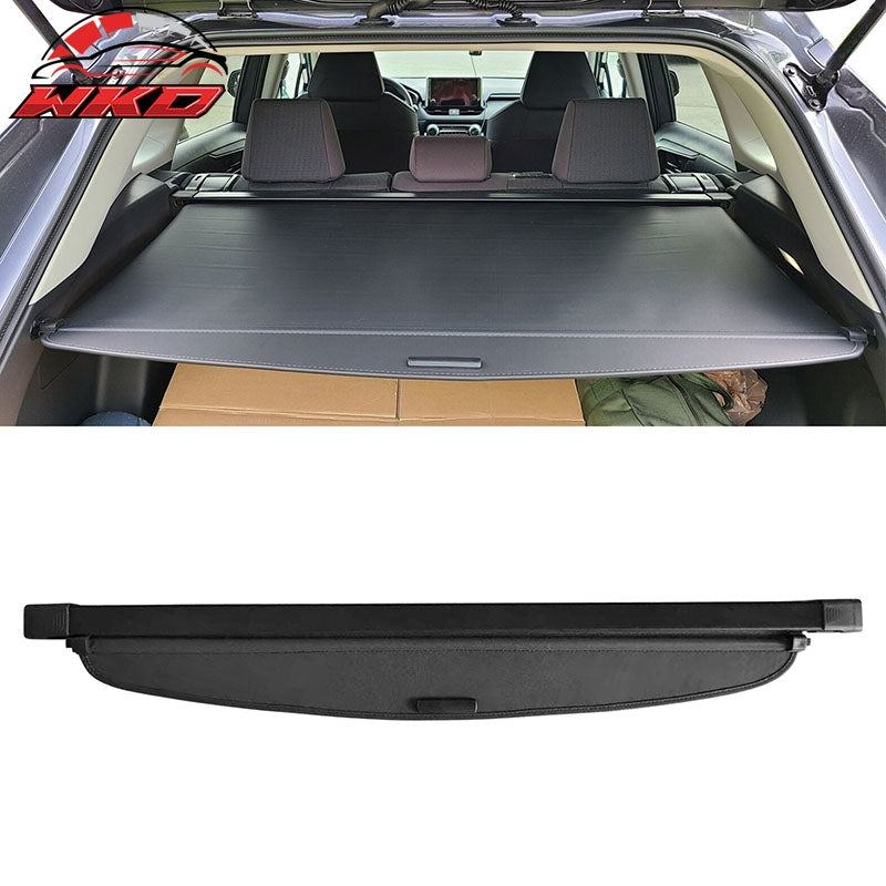 Wholesale For 26 Toyota RAV4 Cargo Cover Retractable Rear Trunk Luggage Shade Black Shield