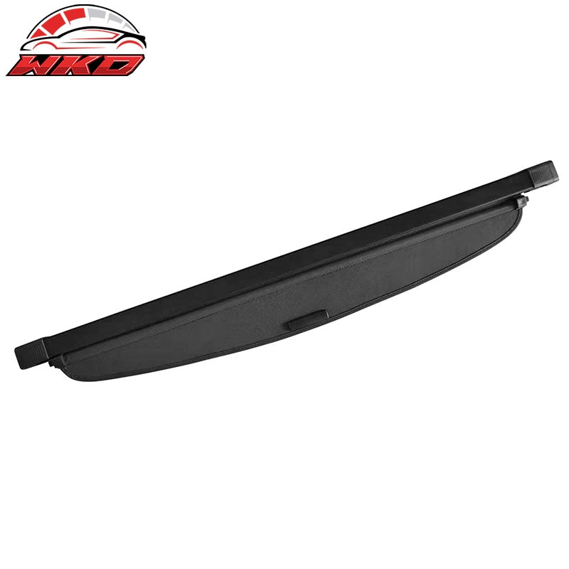 For 26 Toyota RAV4 Cargo Cover Retractable Rear Trunk Luggage Shade Black Shield