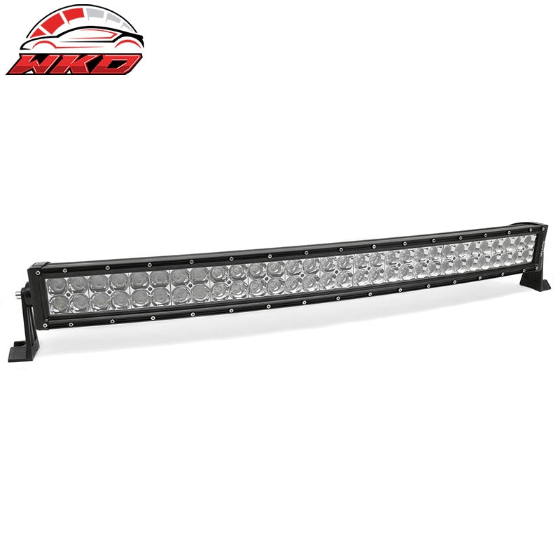 31" 180W LED Work Light Bar Spot Flood Combo Driving Offroad SUV ATV Jeep Truck