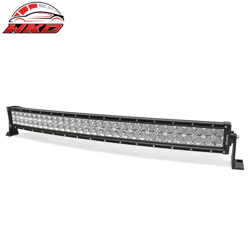 31" 180W LED Work Light Bar Spot Flood Combo Driving Offroad SUV ATV Jeep Truck