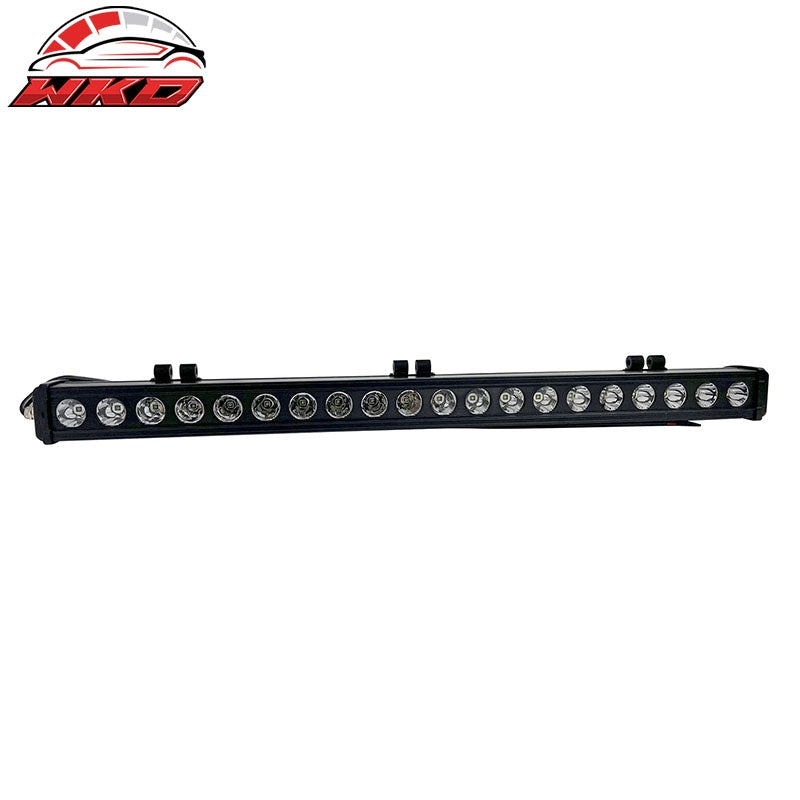 37" 200W 20 LED Light Bar 25 Degree Flood Universal Truck SUV ATV Jeep Offroad