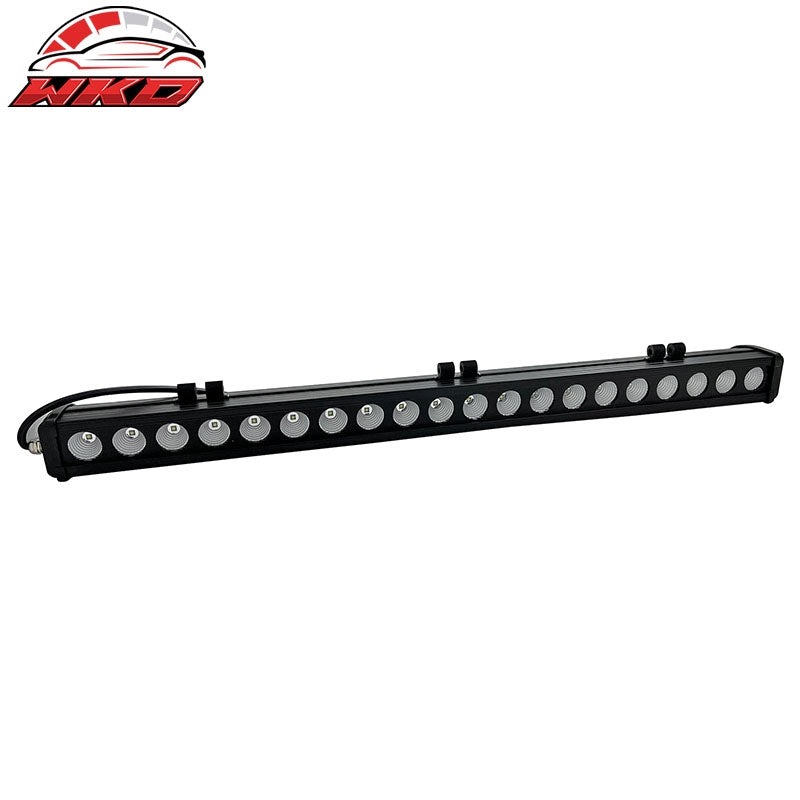 37" 200W 20 LED Light Bar 60 Degree Flood Universal Truck SUV ATV Jeep Offroad