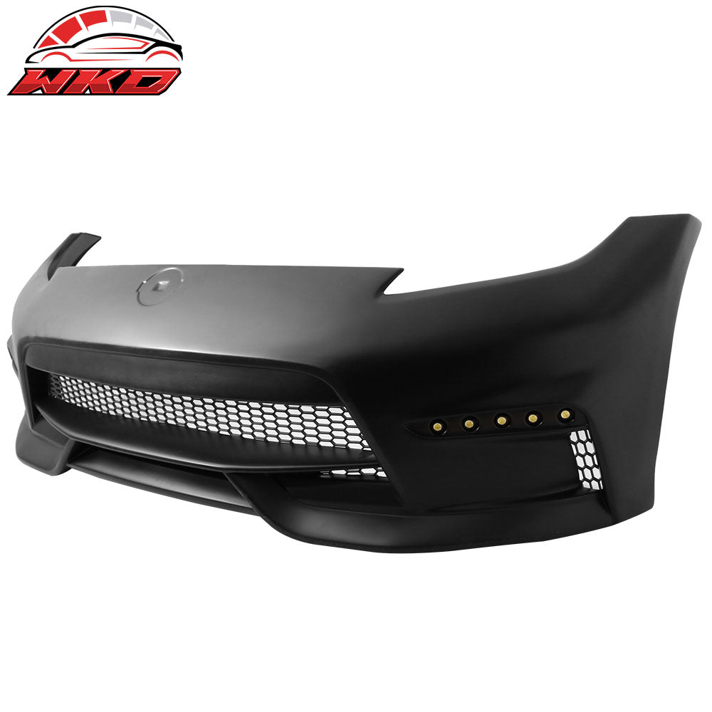 Fits 09-20 Nissan 370Z NS Style Front Bumper Cover Conversion Unpainted PP