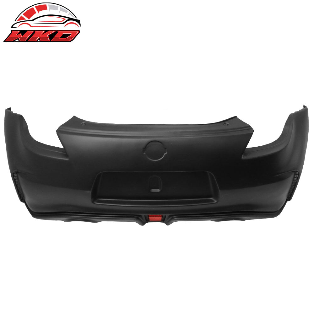 Fits 09-20 Nissan 370Z NS Style Rear Bumper Cover With LED Brake Light - PP