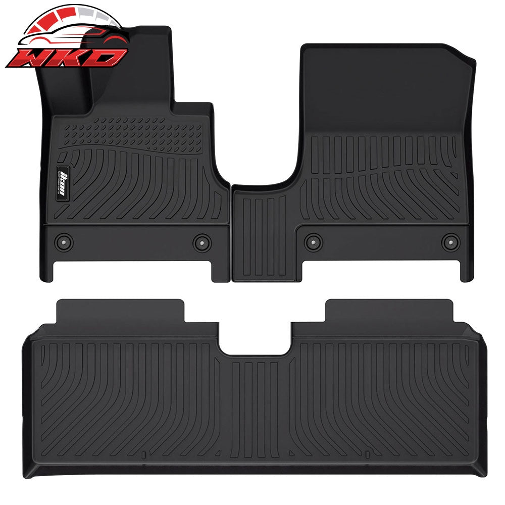 2023-26 Genesis GV60 5 Seats 3D TPE Floor Mats All Season Liner Carpets 3PCS | Wholesale