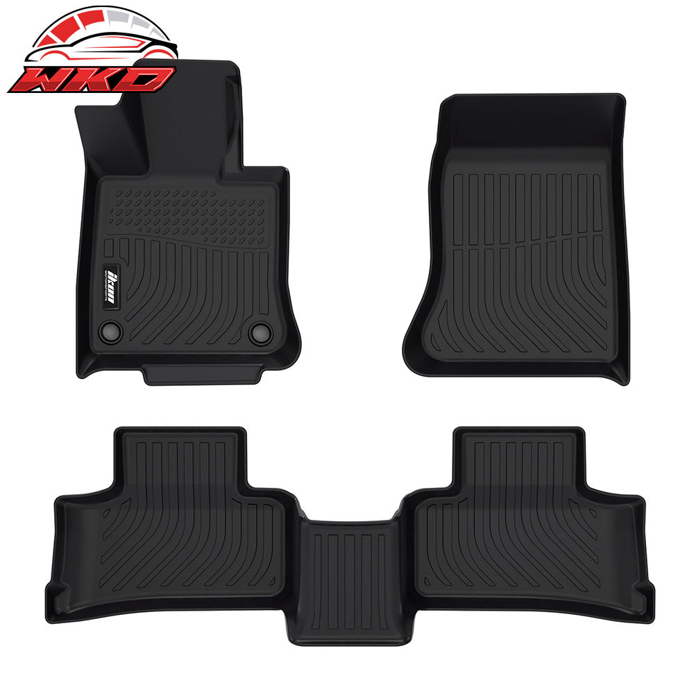 2023-25 Mercedes-Benz GLC Class All Weather 3D Molded Floor Mats Carpets TPE | Wholesale