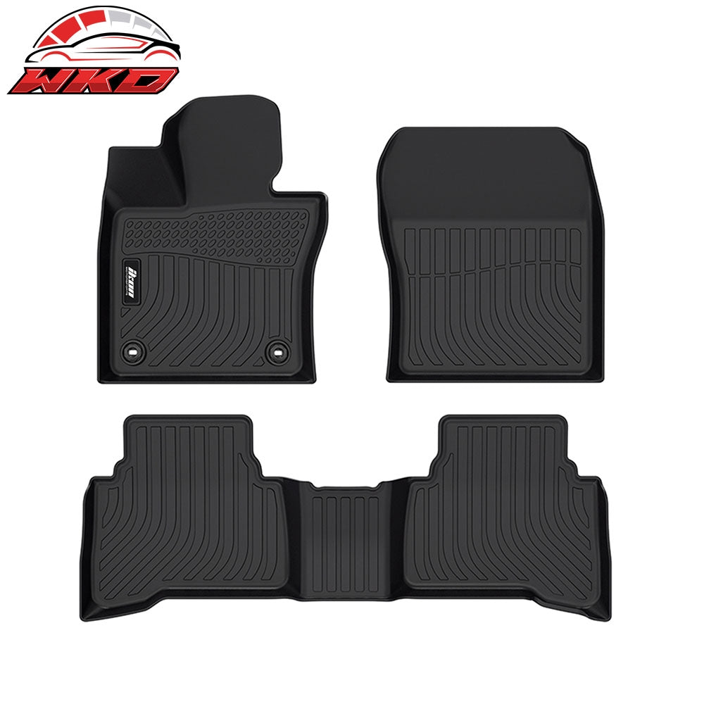 2023-26 Toyota Prius All Weather 3D Molded Floor Mats Front Rear Carpets TPE | Wholesale