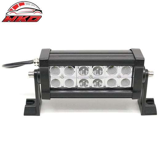 Wholesale 7" 36W 12 LED 2 Row LED Work Light Bar Spot Flood Combo Truck SUV ATV Off Road - Wikond Auto