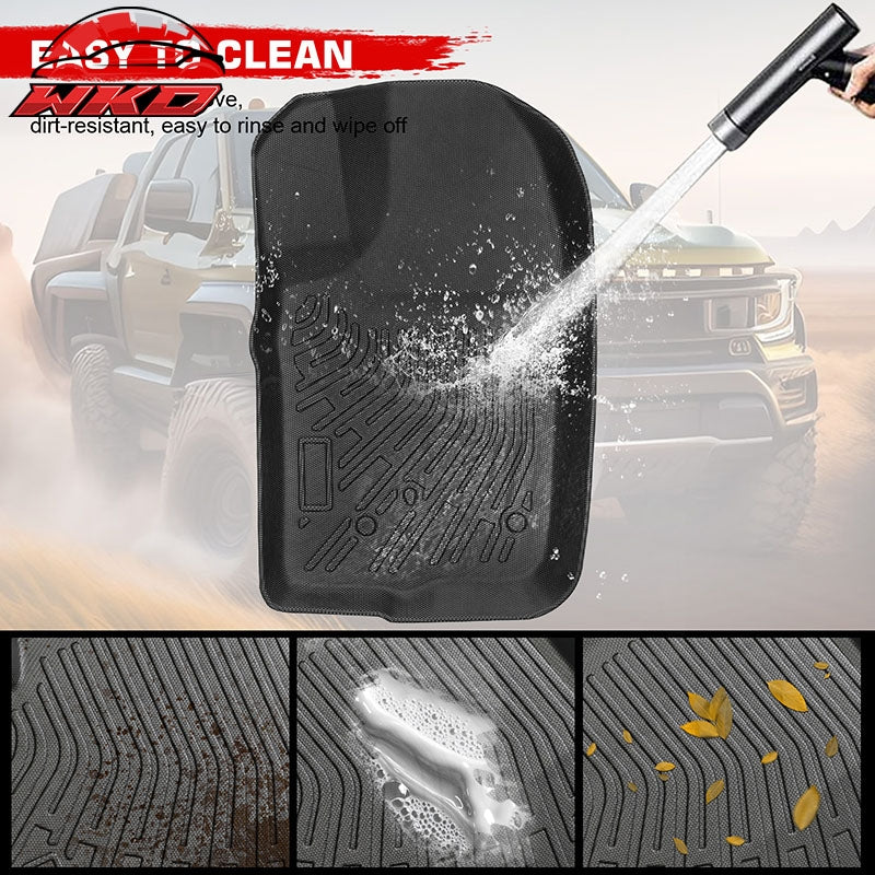 Fits 98¨C04 Ford Ranger Mazda B2500 B3000 B4000 Anti-Slip Floor Mats TPE Carpets