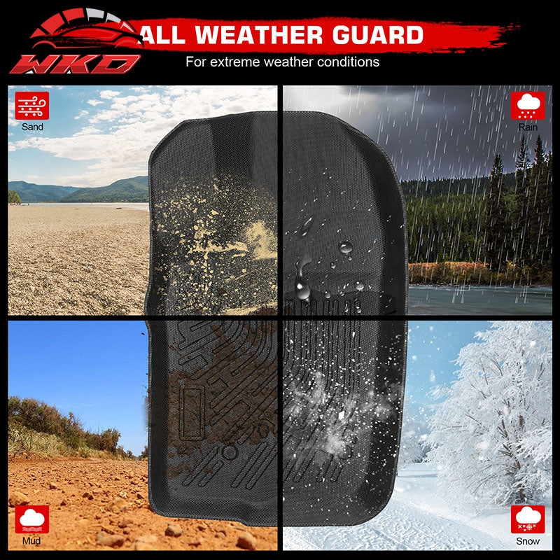 Fits 98¨C04 Ford Ranger Mazda B2500 B3000 B4000 Anti-Slip Floor Mats TPE Carpets