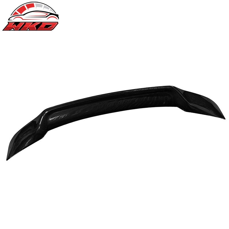 Fits 23-26 Honda Accord 11th Gen R Style Trunk Spoiler Carbon Fiber Print ABS