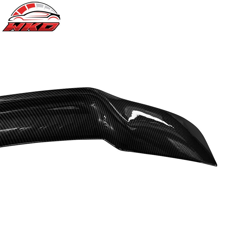 Fits 23-26 Honda Accord 11th Gen R Style Trunk Spoiler Carbon Fiber Print ABS