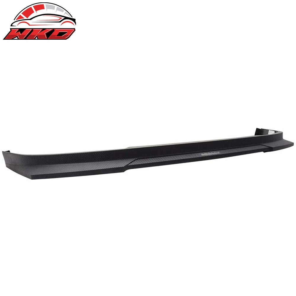 Wholesale 01-02 Accord Coupe HC1 Front Bumper Lip Matte Black PP Carbon Texture
