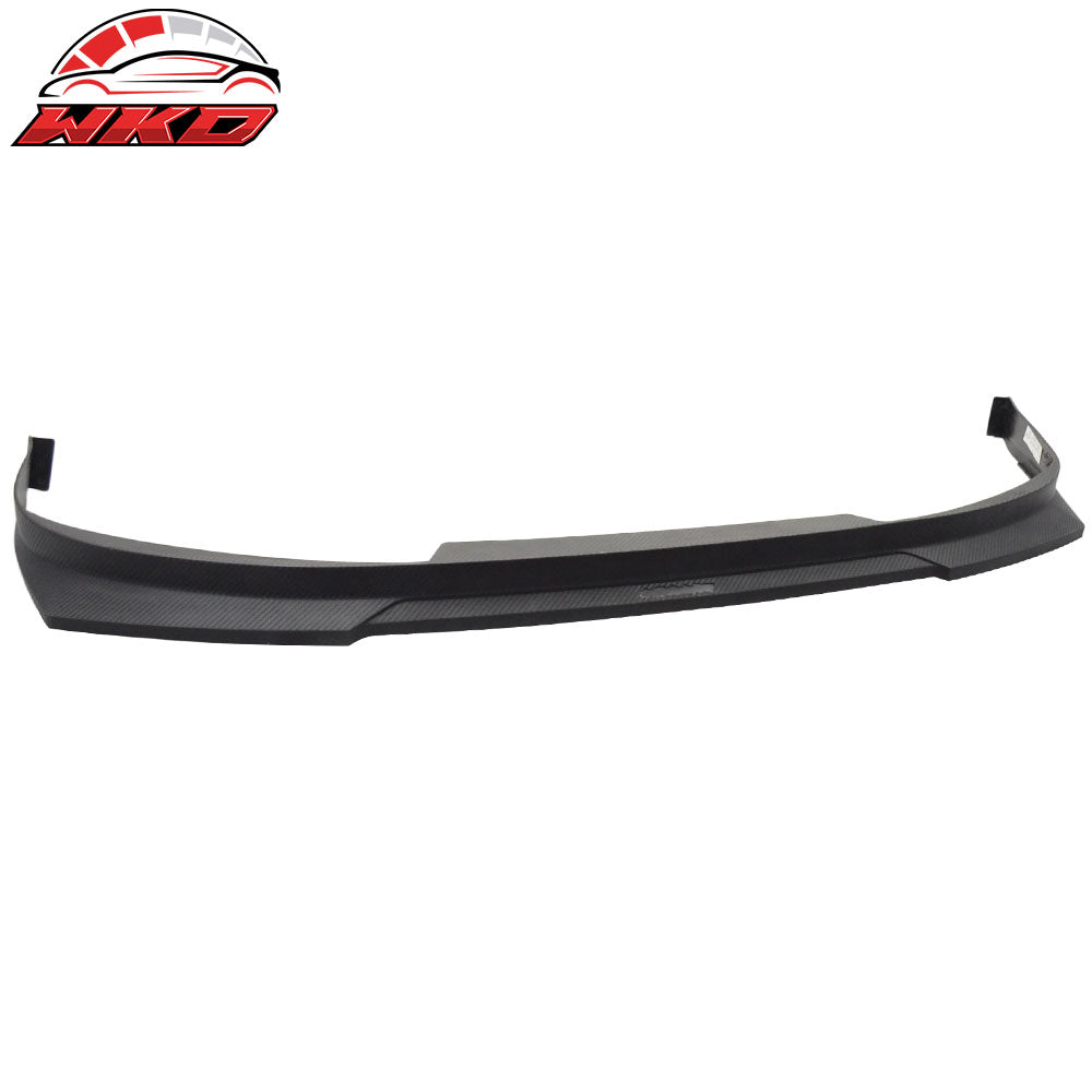 Fits 06-07 Honda Accord 2DR Coupe HC1 Style Front Bumper Lip Carbon Fiber Print