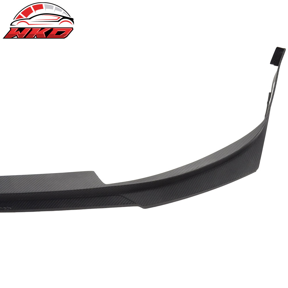 Fits 06-07 Honda Accord 2DR Coupe HC1 Style Front Bumper Lip Carbon Fiber Print