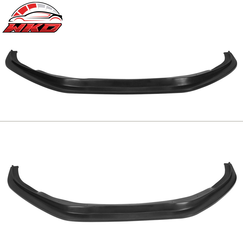 Fits 08-10 Honda Accord 4 Door V6 Only MDA Style Front Bumper Lip Unpainted PU