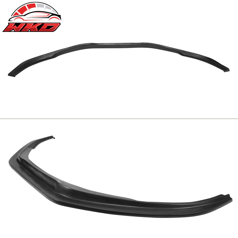 Fits 08-10 Honda Accord 4 Door V6 Only MDA Style Front Bumper Lip Unpainted PU