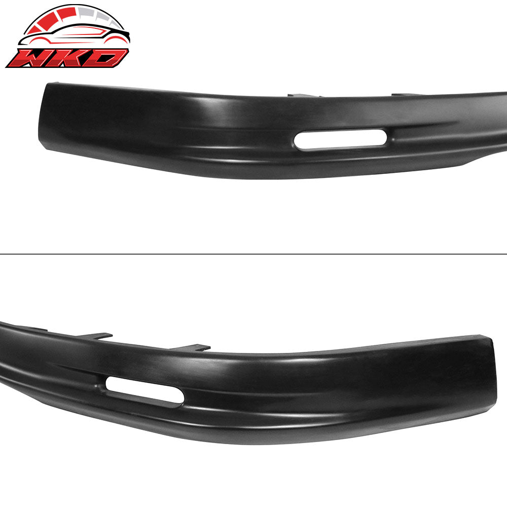Fits 96-97 Honda Accord Mugen Style PU Unpainted Front Bumper Lip Spoiler 2PC