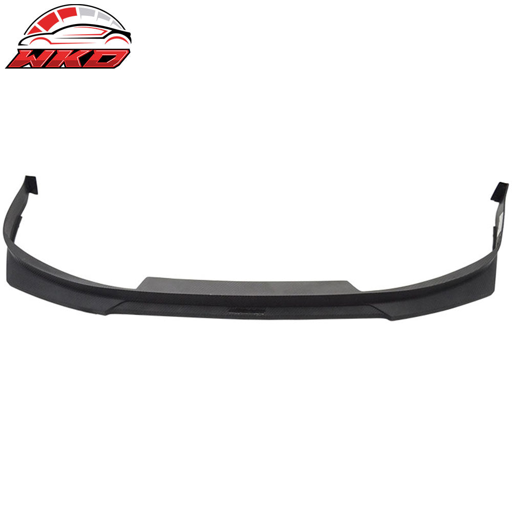 Fits 98-02 Accord 4Dr HC1 Front Bumper Lip Spoiler Matte Black PP Carbon Texture
