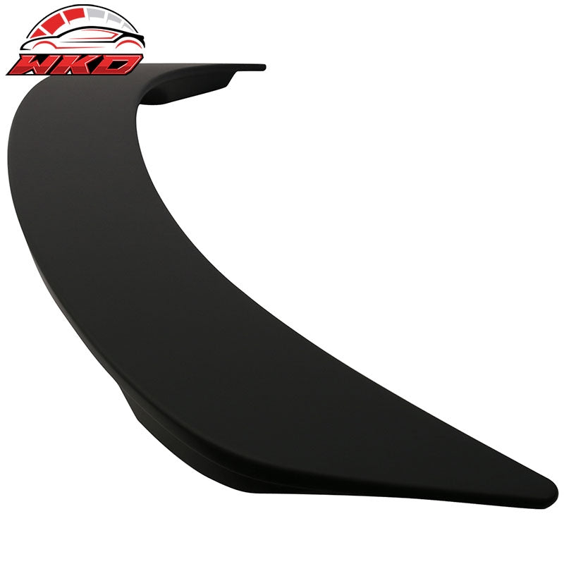 Fits 08-12 Honda Accord Sedan OE Style ABS Trunk Spoiler & LED Brake Matte Black