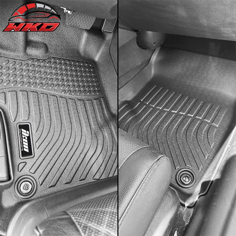 Fits 13-22 Acura ILX TPE All Weather 3D Floor Mats Front Rear Cargo Liner Carpet