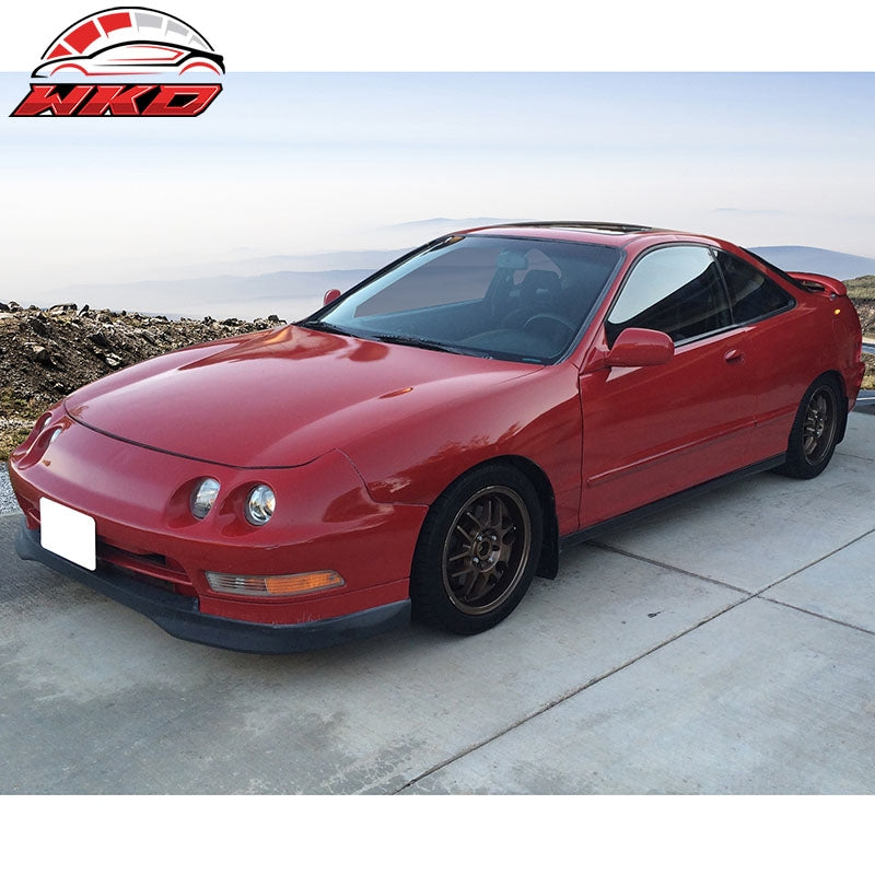 Fits 94-97 Acura Integra DC2 JDM TR Style Front Bumper Lip Spoiler Unpainted PU