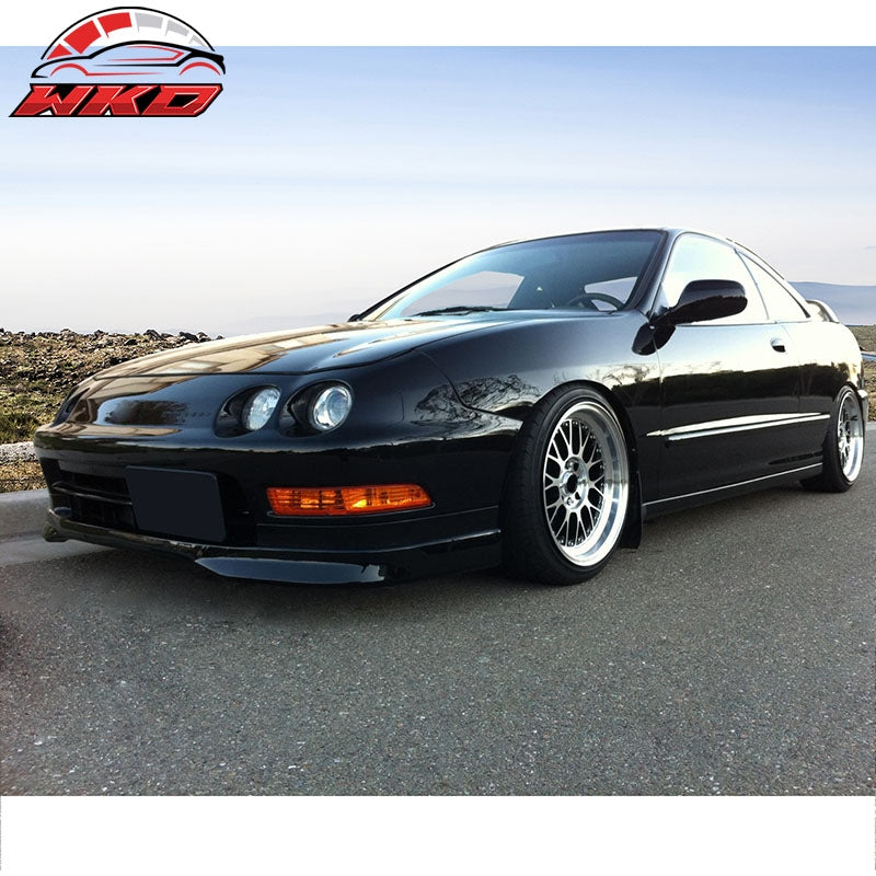 Fits 94-97 Acura Integra DC2 JDM TR Style Front Bumper Lip Spoiler Unpainted PU