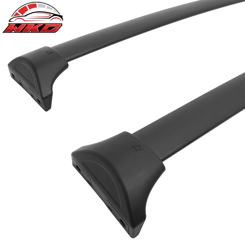 Fits 14-20 Acura MDX OE Roof Rack Rail Luggage Carrier Cross Bars - Aluminum
