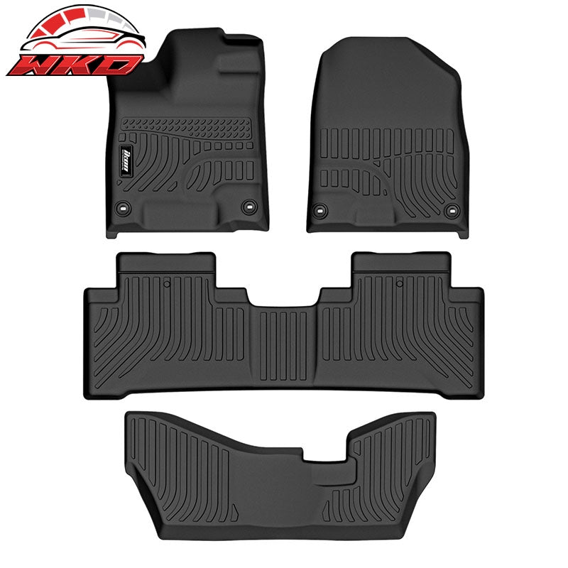 Wholesale 14-20 Acura MDX W/7 Seats TPE All Weather 3D Floor Mats Cargo Liner Carpets