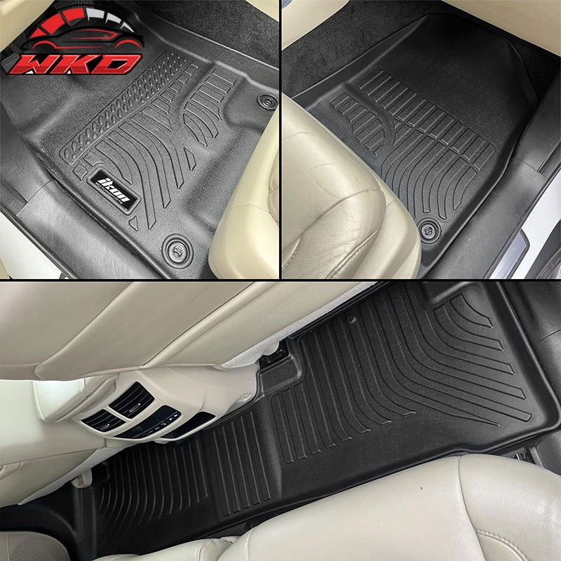 Fits 14-20 Acura MDX W/7 Seats TPE All Weather 3D Floor Mats Cargo Liner Carpets