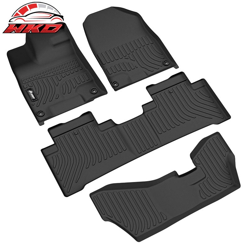 Fits 14-20 Acura MDX W/7 Seats TPE All Weather 3D Floor Mats Cargo Liner Carpets