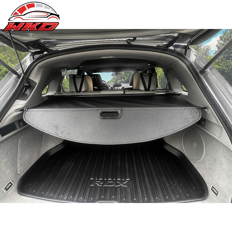 Fits 13-18 Acura RDX 5 Seats 3D TPE Rear Trunk Mat Cargo Liner Pad + Cargo Cover