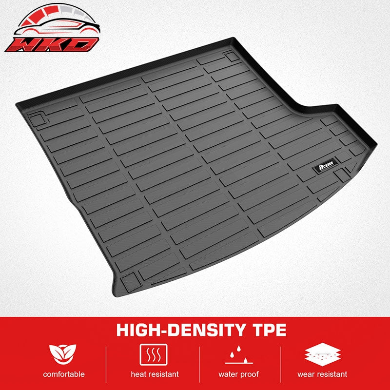 Fits 19-26 Acura RDX 5 Seats 3D TPE Rear Trunk Mat Cargo Liner Pad + Cargo Cover