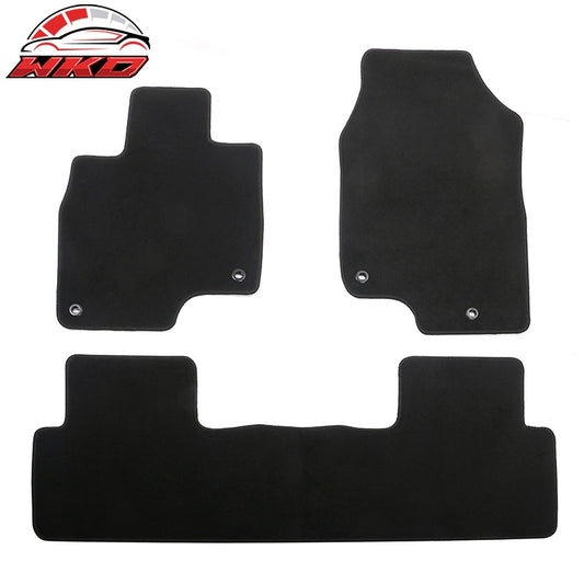 Wholesale 19-26 Acura RDX Anti-Slip Front Rear Floor Mats Carpet Nylon 3PCS - Black