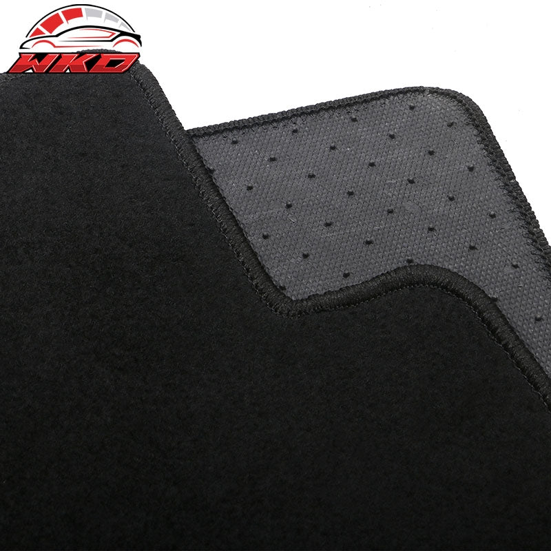 Fits 19-26 Acura RDX Anti-Slip Front Rear Floor Mats Carpet Nylon 3PCS - Black