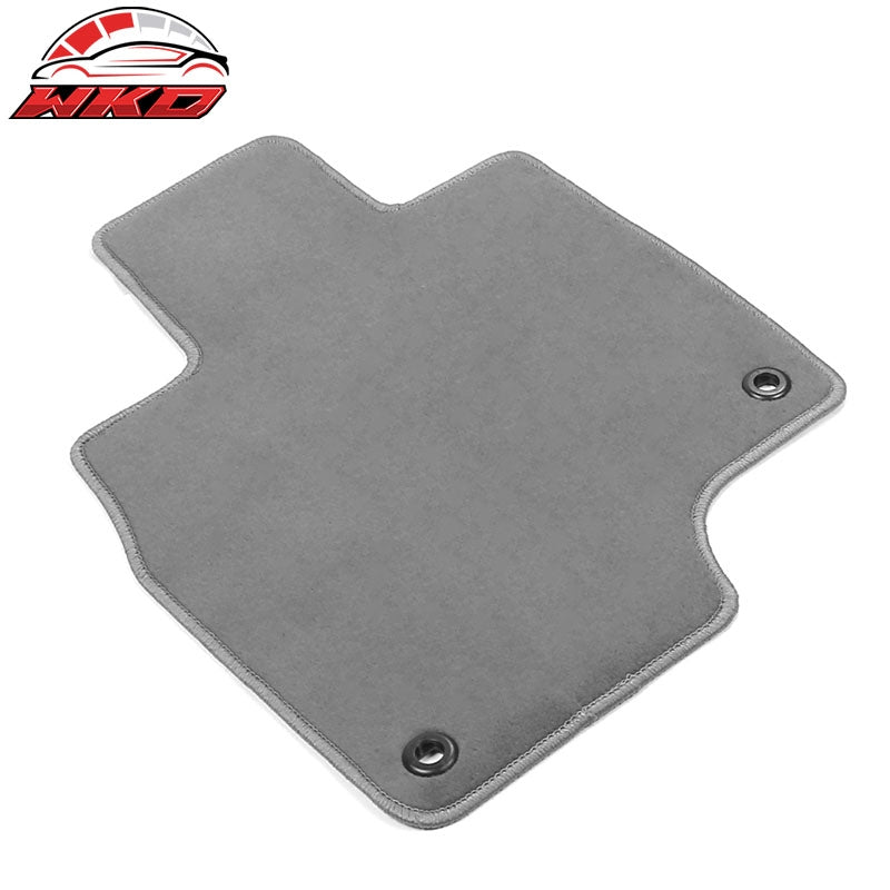 Fits 19-26 Acura RDX Anti-Slip Front Rear Floor Mats Carpet Nylon 3PCS - Gray