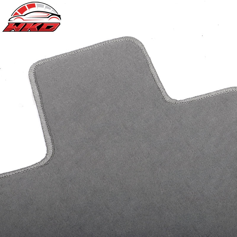 Fits 19-26 Acura RDX Anti-Slip Front Rear Floor Mats Carpet Nylon 3PCS - Gray