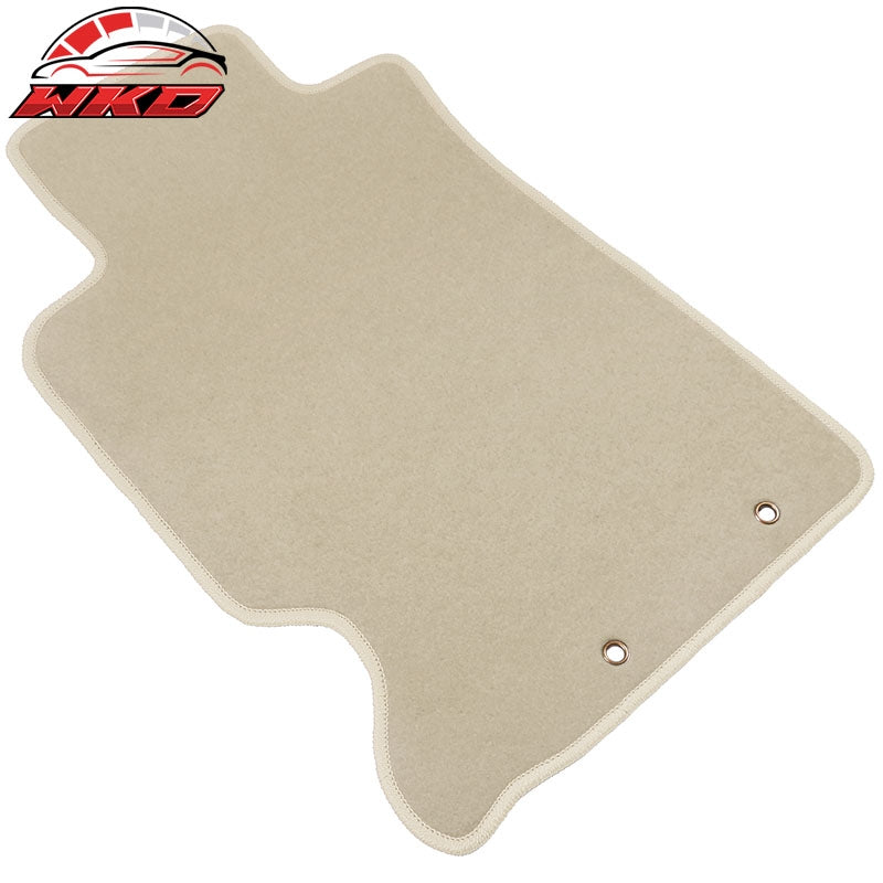 Fits 02-06 Acura RSX Car Auto Floor Mats Liner Front Rear Nylon Beige Carpet 4PC