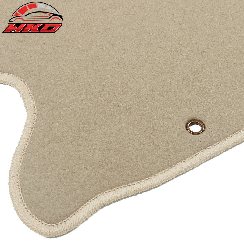 Fits 02-06 Acura RSX Car Auto Floor Mats Liner Front Rear Nylon Beige Carpet 4PC