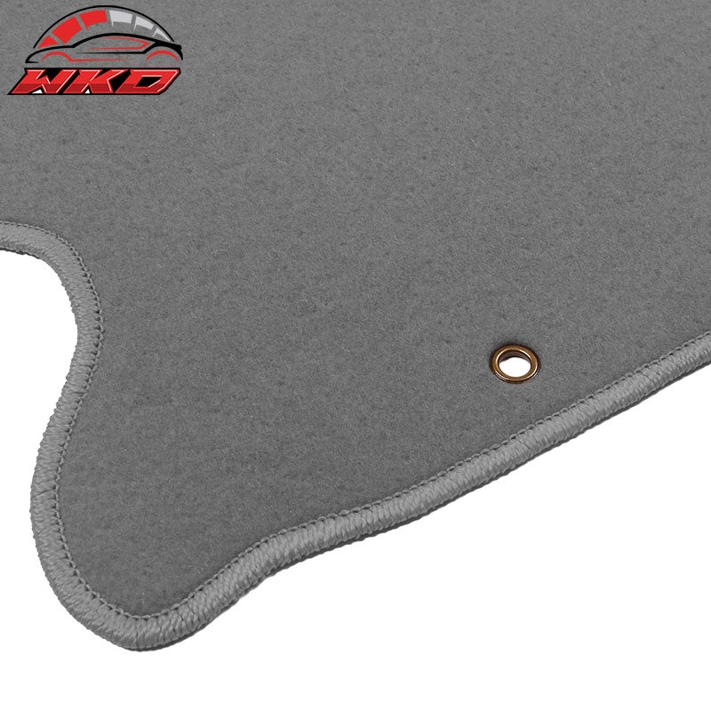 Fits 02-06 Acura RSX Car Auto Floor Mats Liner Front Rear Nylon Grey Carpet 4PC
