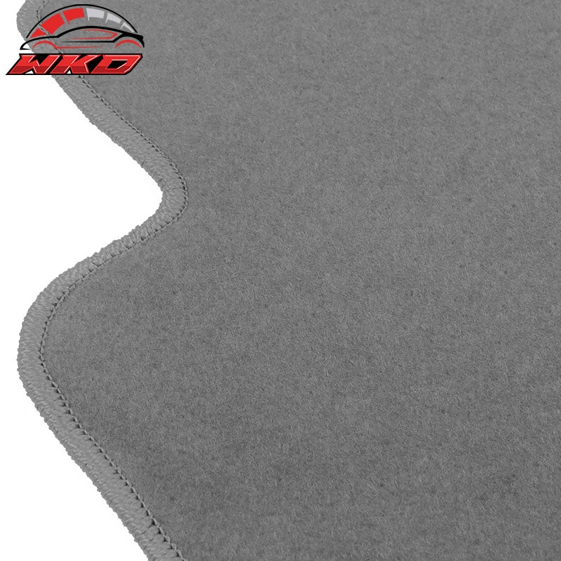 Fits 02-06 Acura RSX Car Auto Floor Mats Liner Front Rear Nylon Grey Carpet 4PC