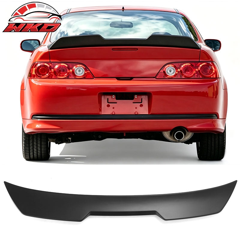 Wholesale 02-06 Acura RSX JDM Duckbill Trunk Spoiler Rear Tail Wing Primer Black ABS
